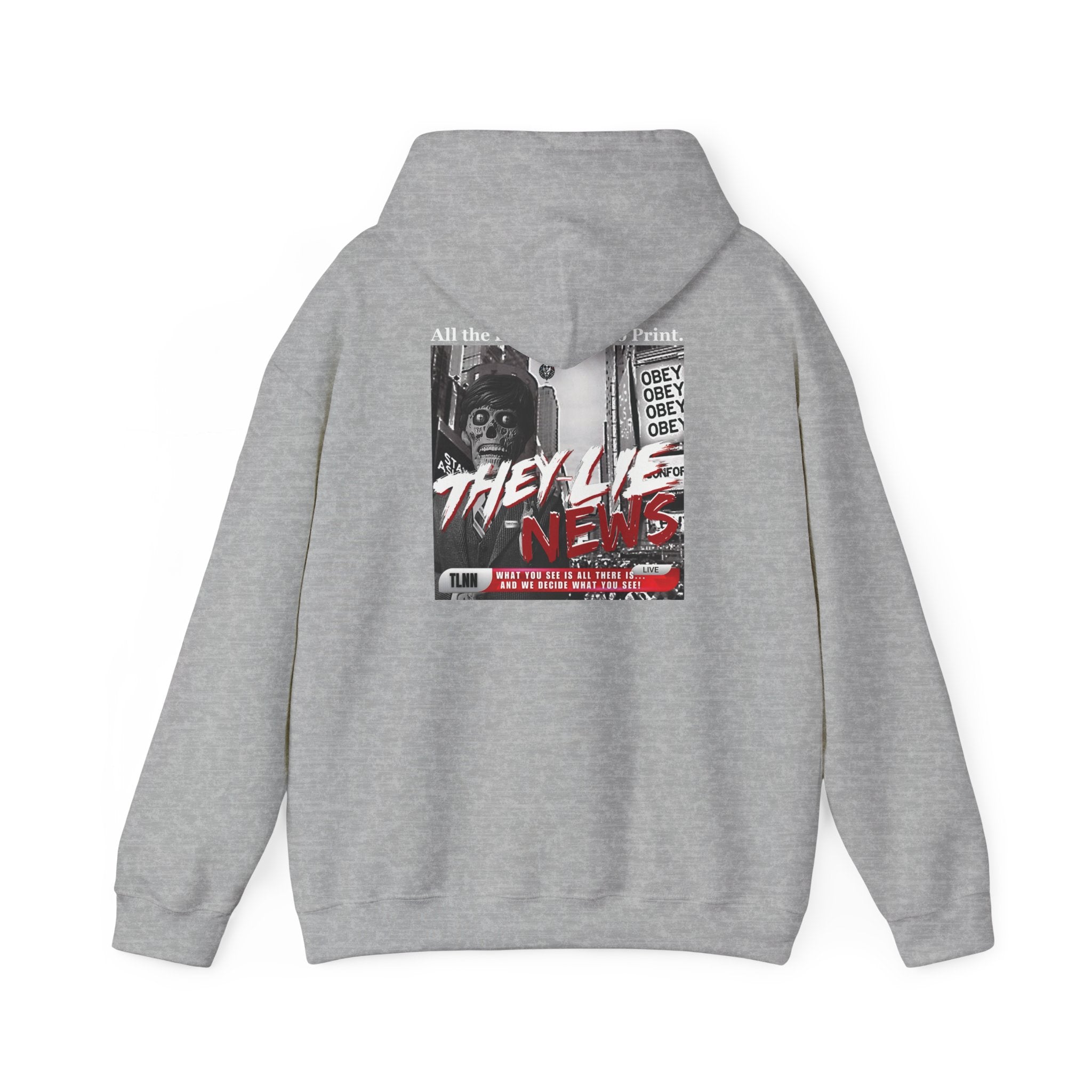 They Lie News Network 2.0 Heavy Blend Hoodie
