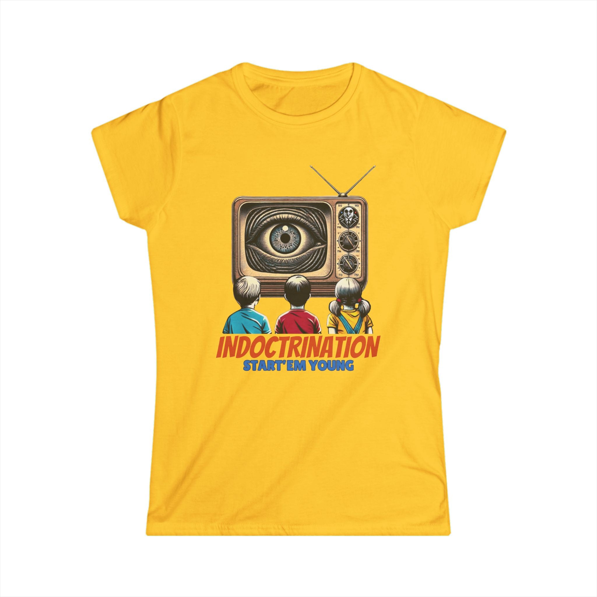 Indoctrination, Start'em Young Women's Soft T-Shirt