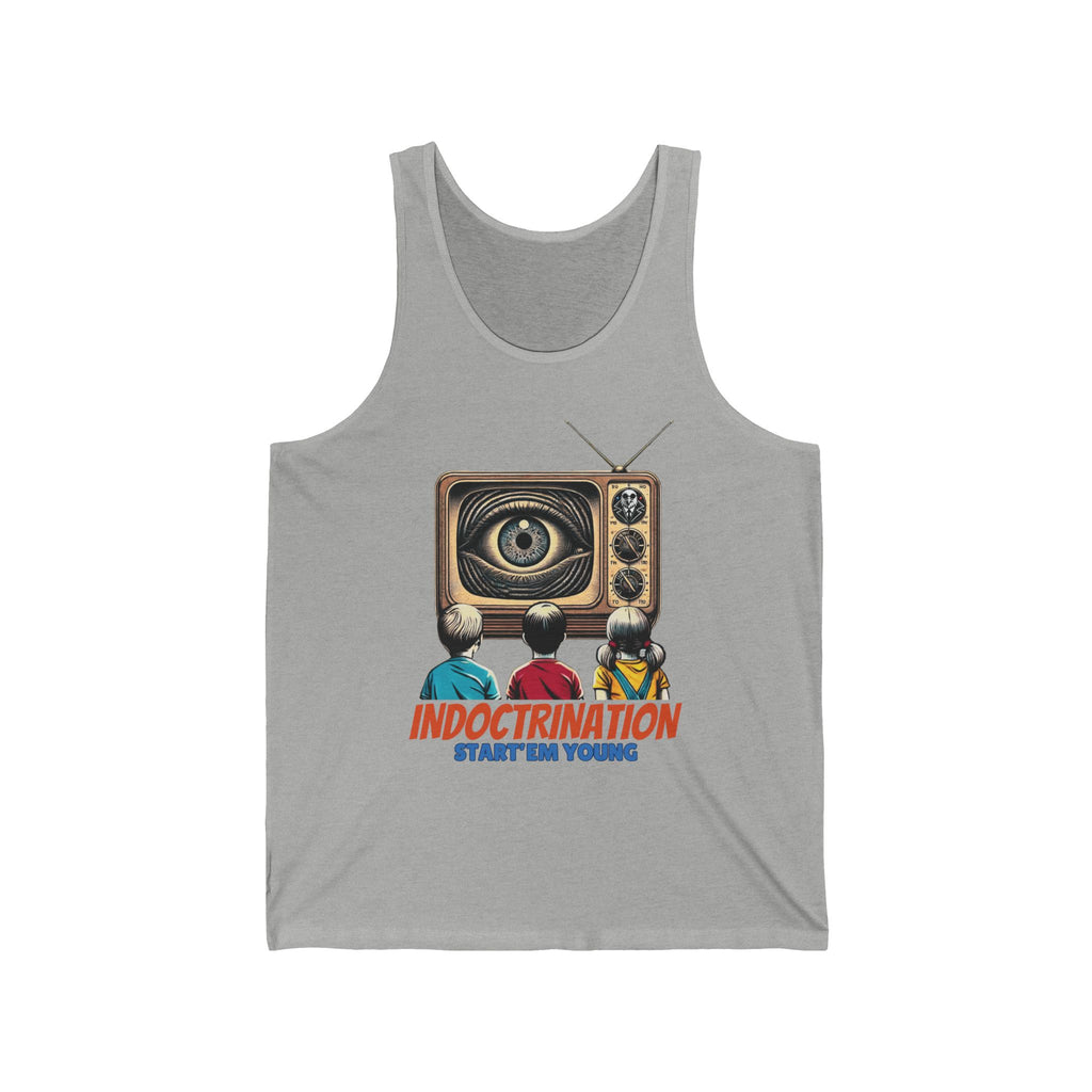 Indoctrination, Start'em Young Unisex Jersey Tank