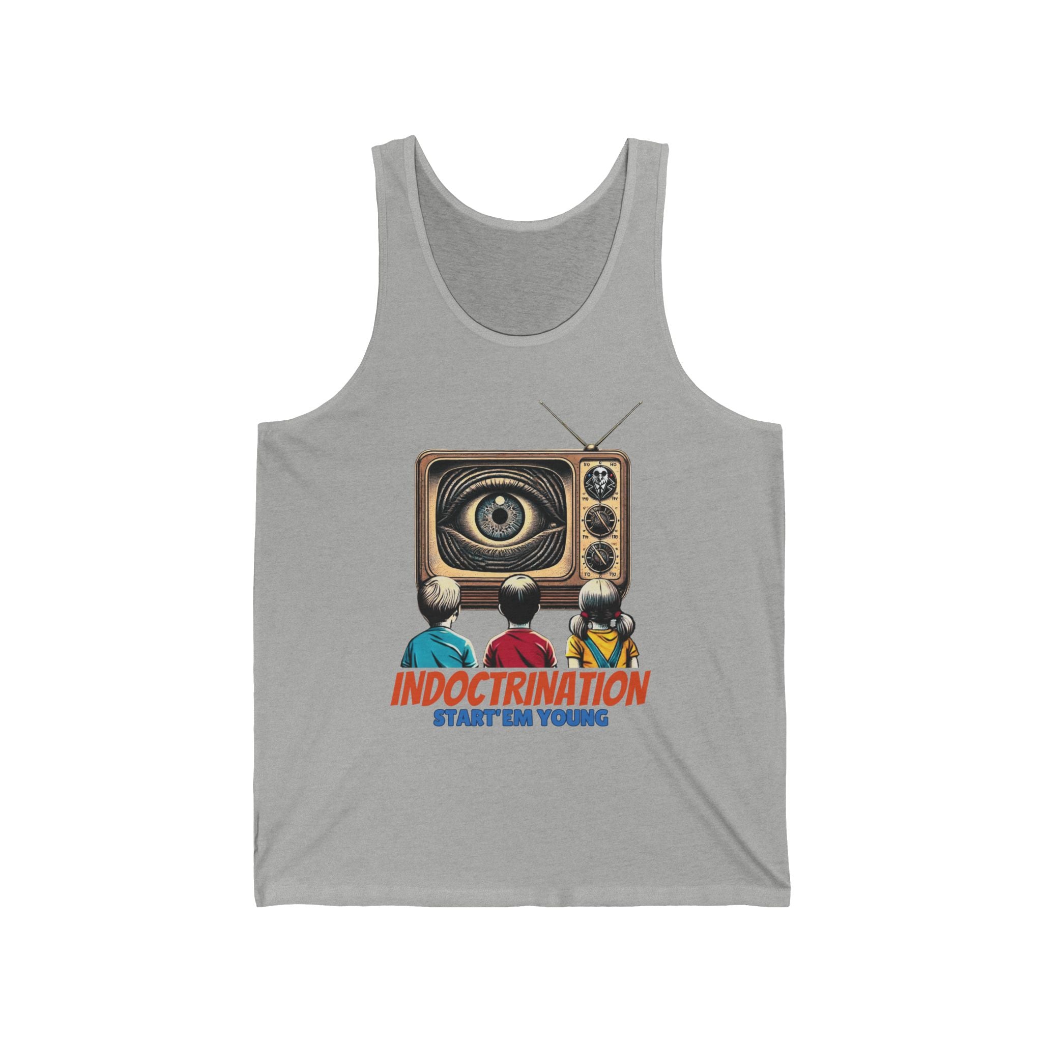 Indoctrination, Start'em Young Unisex Jersey Tank