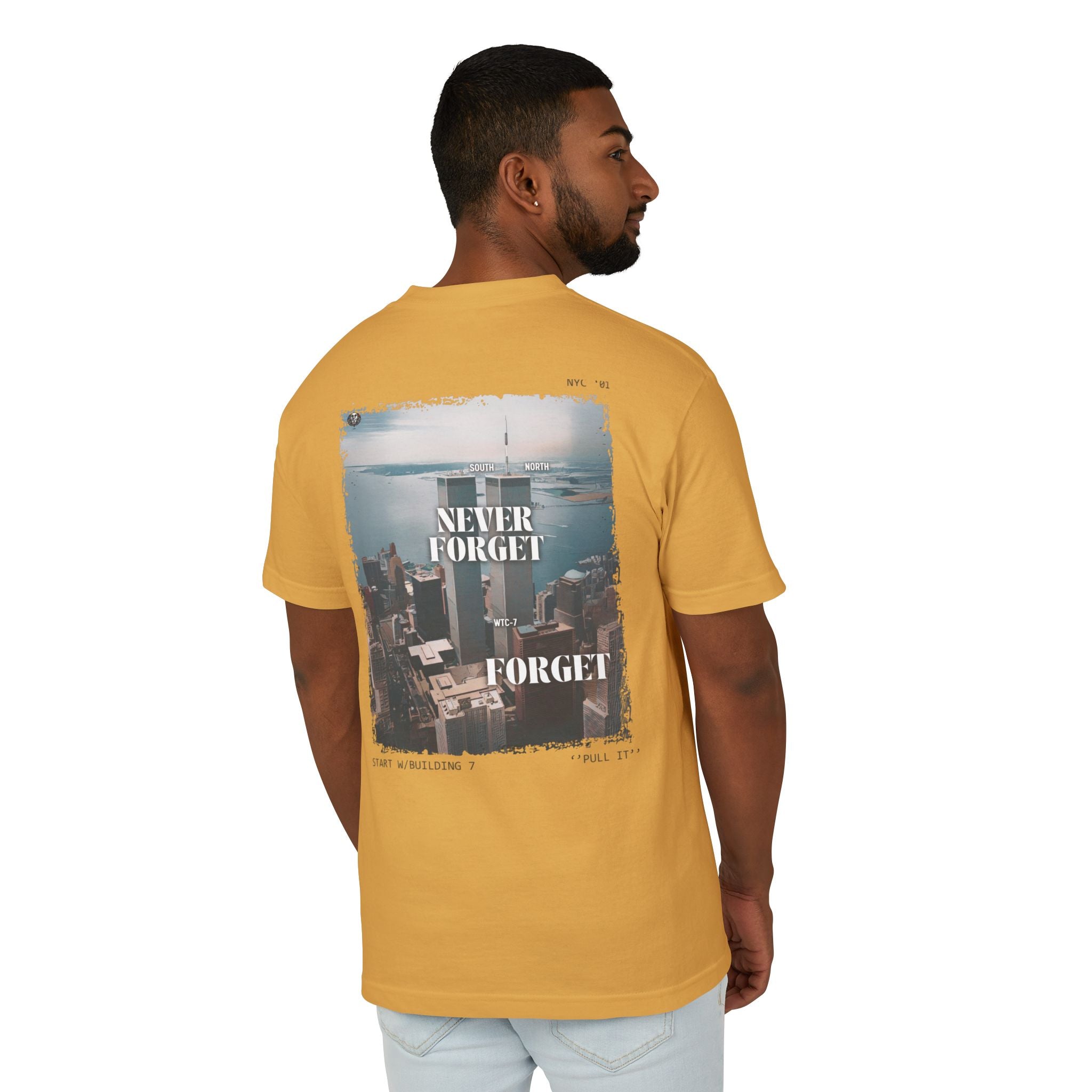 FORG3T Premium Heavyweight Backprint Cotton T-Shirt