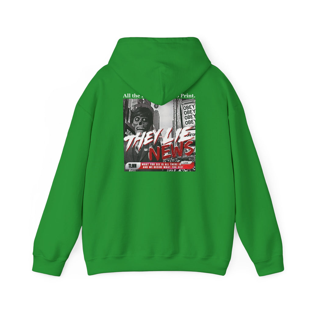 They Lie News Network 2.0 Heavy Blend Hoodie