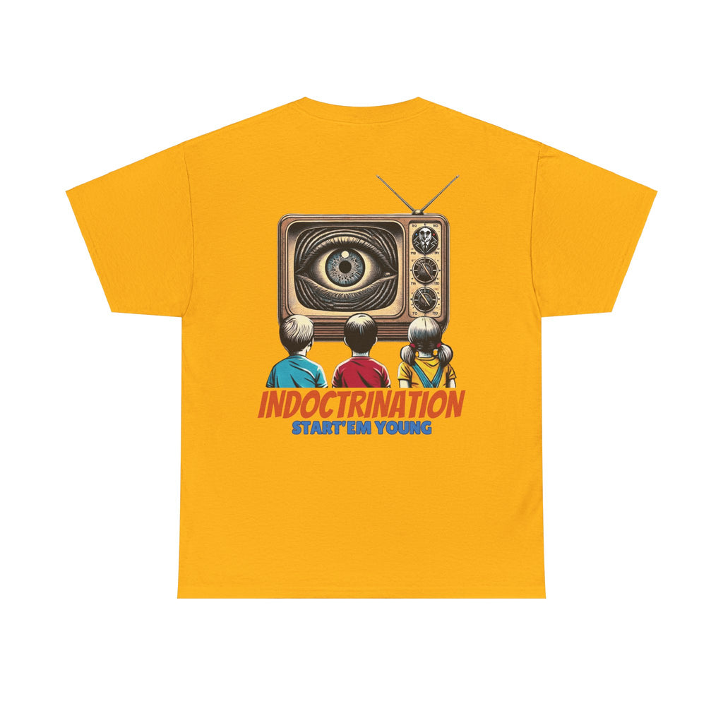 Indoctrination, Start'em Young Back Print T-Shirt