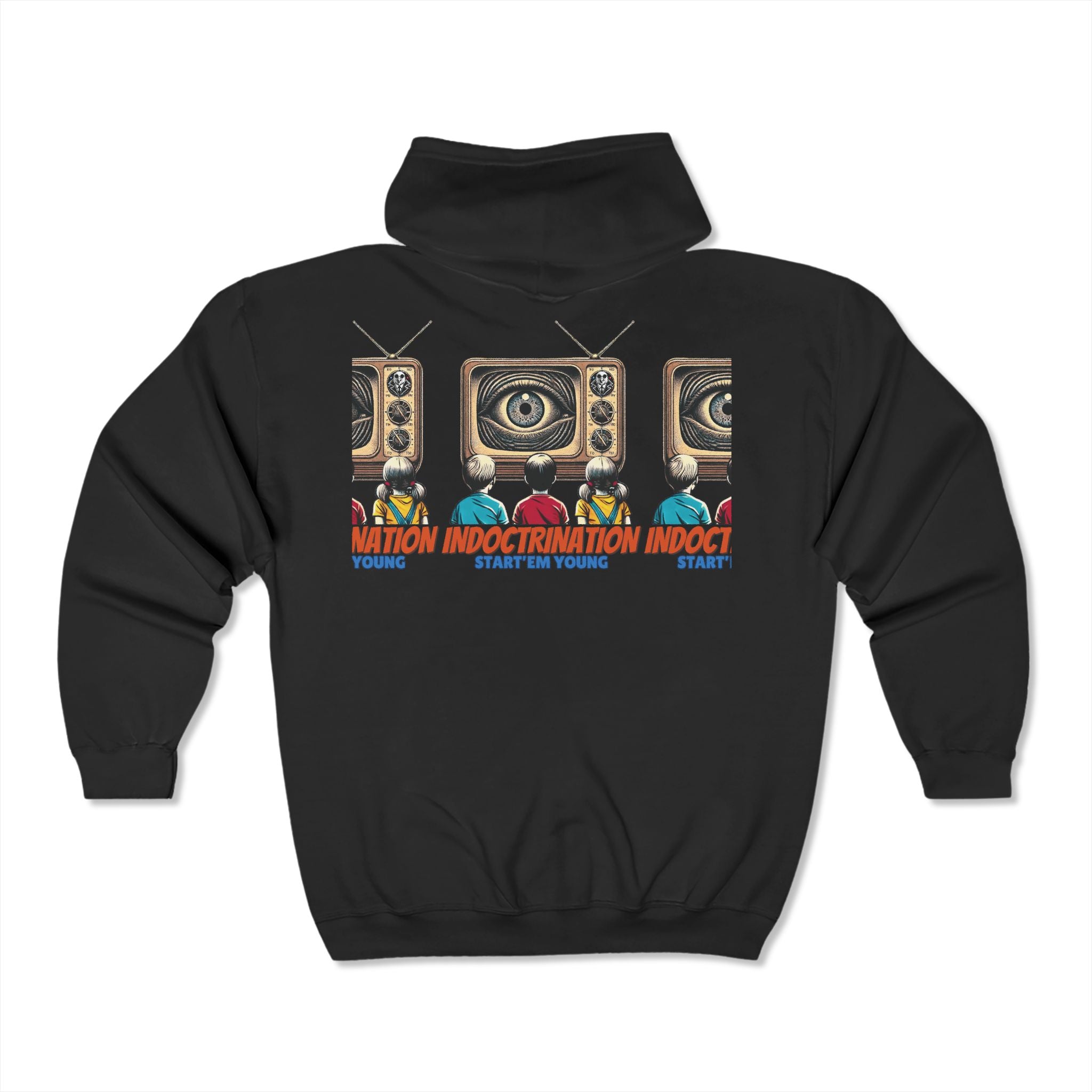 Indoctrination, Start'em Young Heavy Blend Full Zip Hooded Sweatshirt