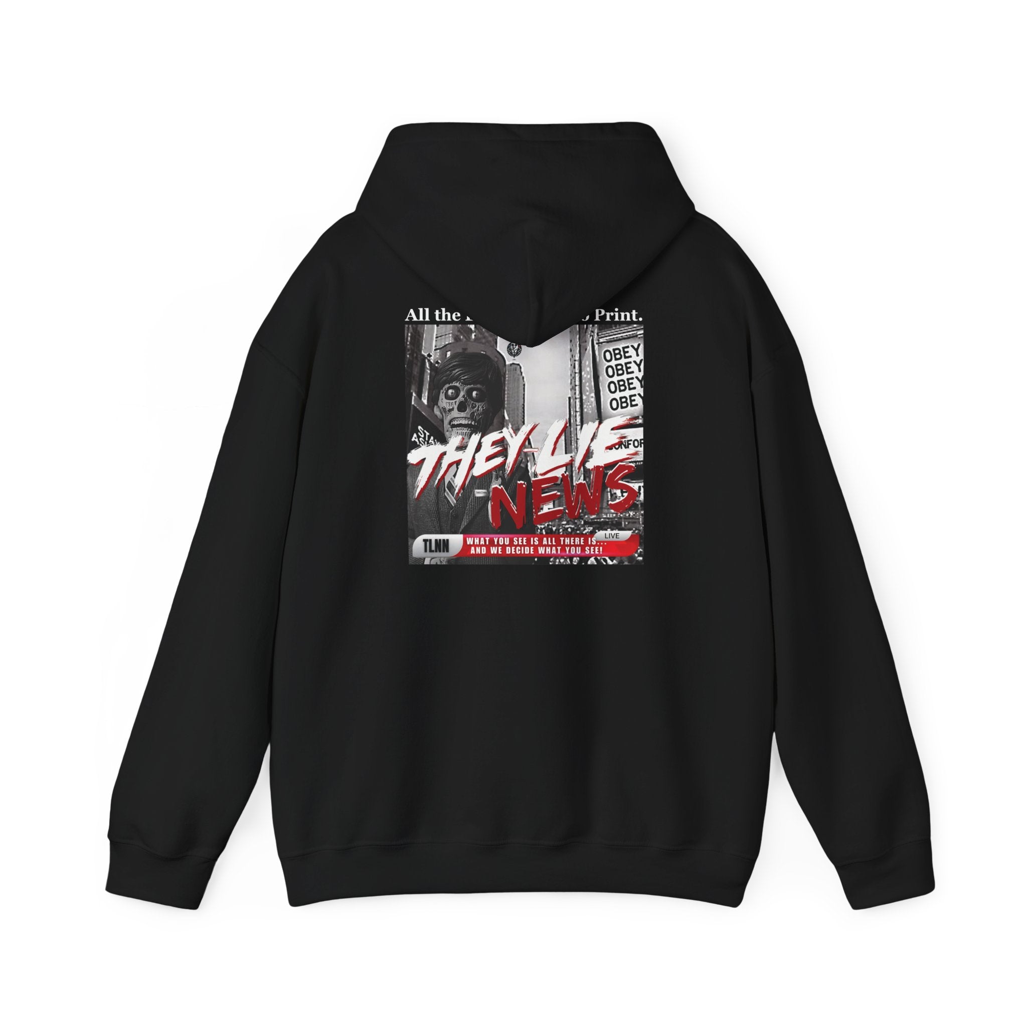 They Lie News Network 2.0 Heavy Blend Hoodie