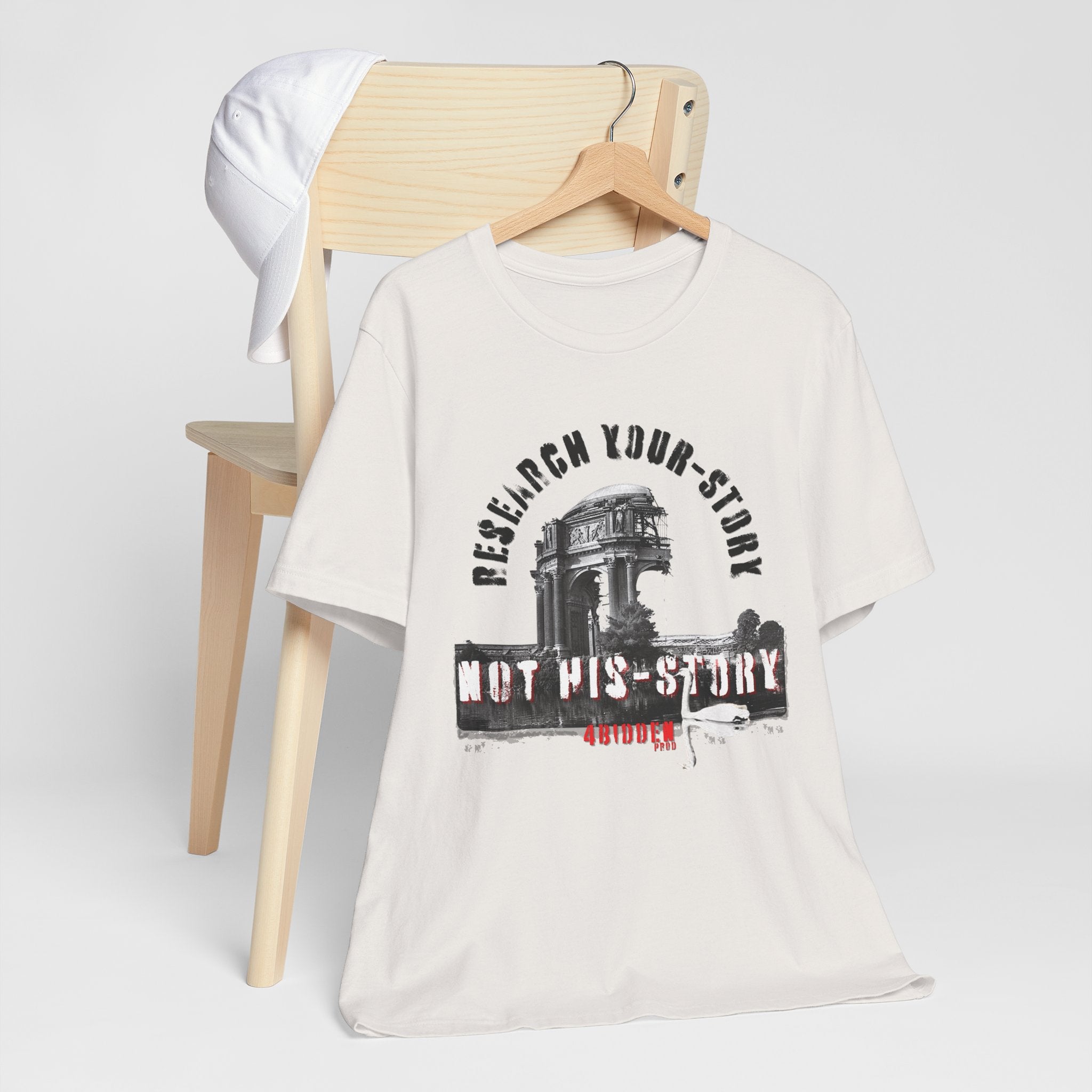 HIS-STORY Front Print Jersey T-Shirt