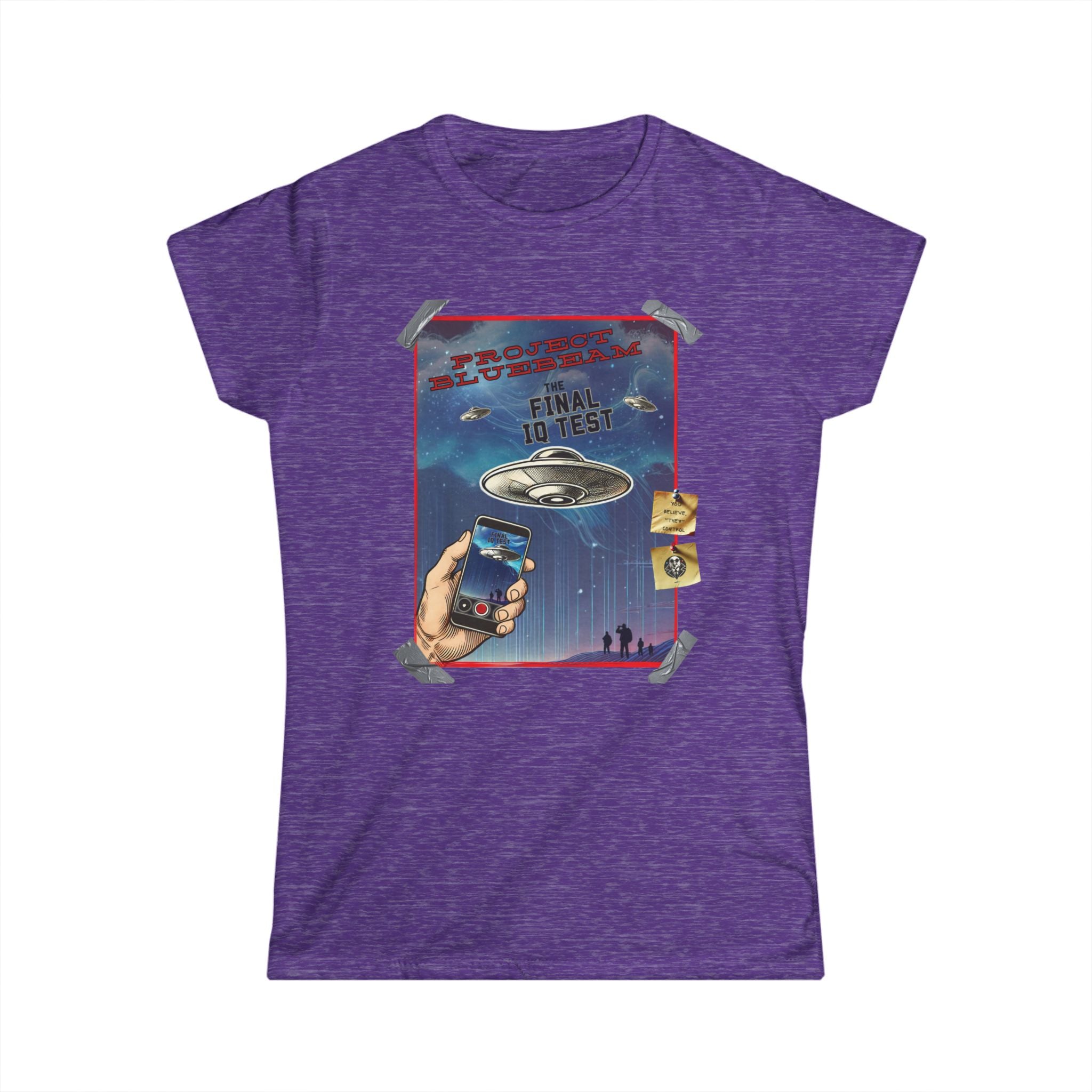 Bluebeam IQ Test Women's Soft T-Shirt