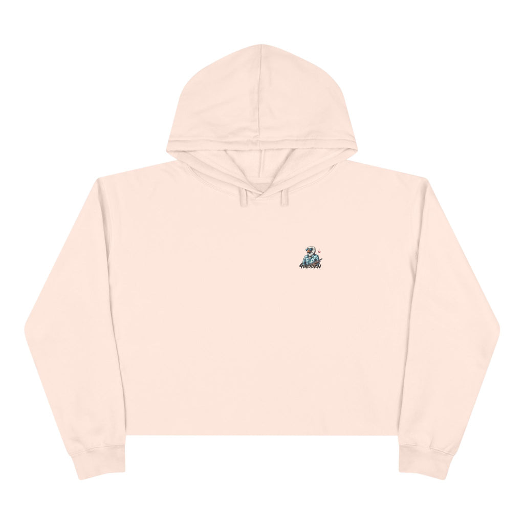 They Lie News Network Crop Hoodie