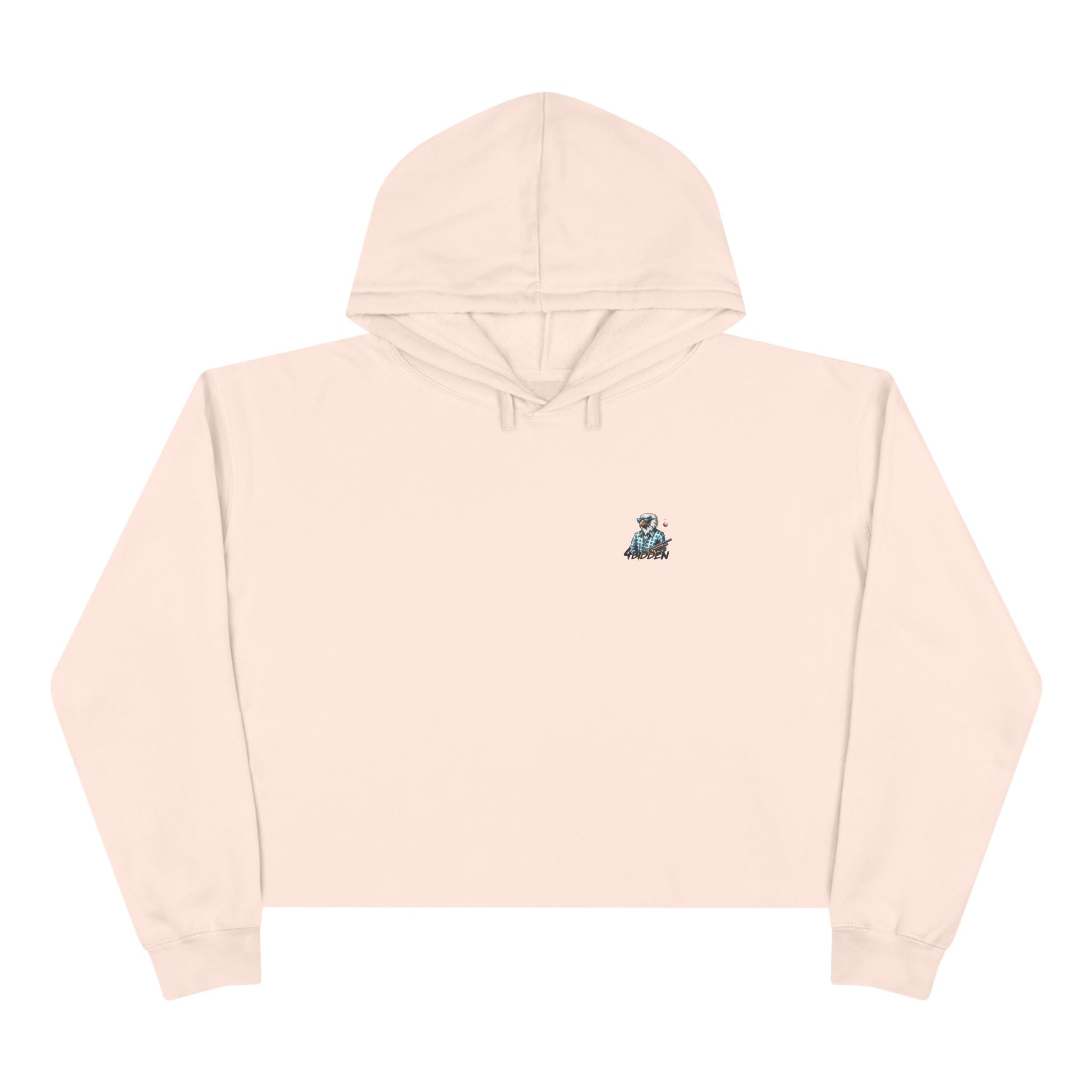 They Lie News Network Crop Hoodie