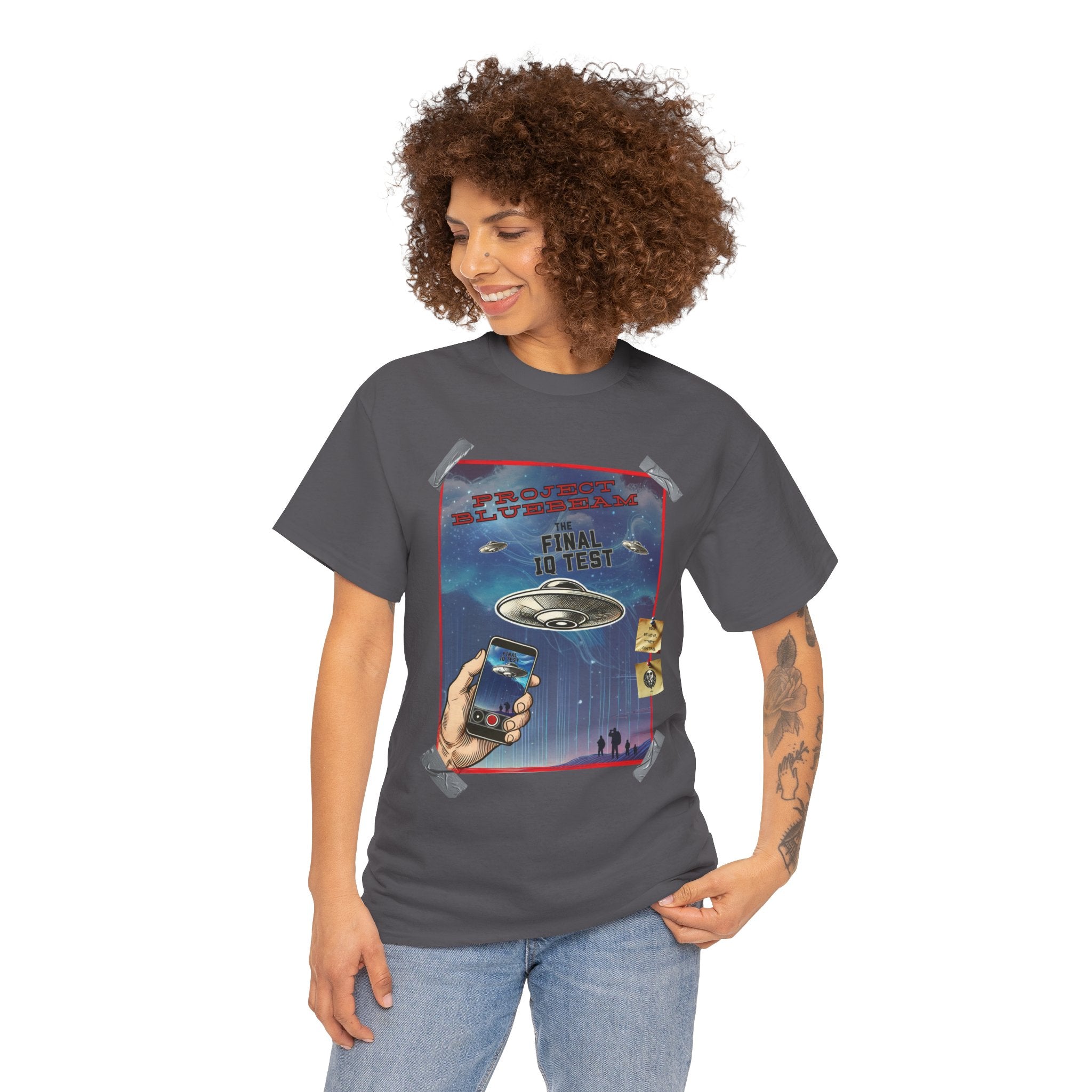 Bluebeam IQ Test Heavy Cotton T-Shirt