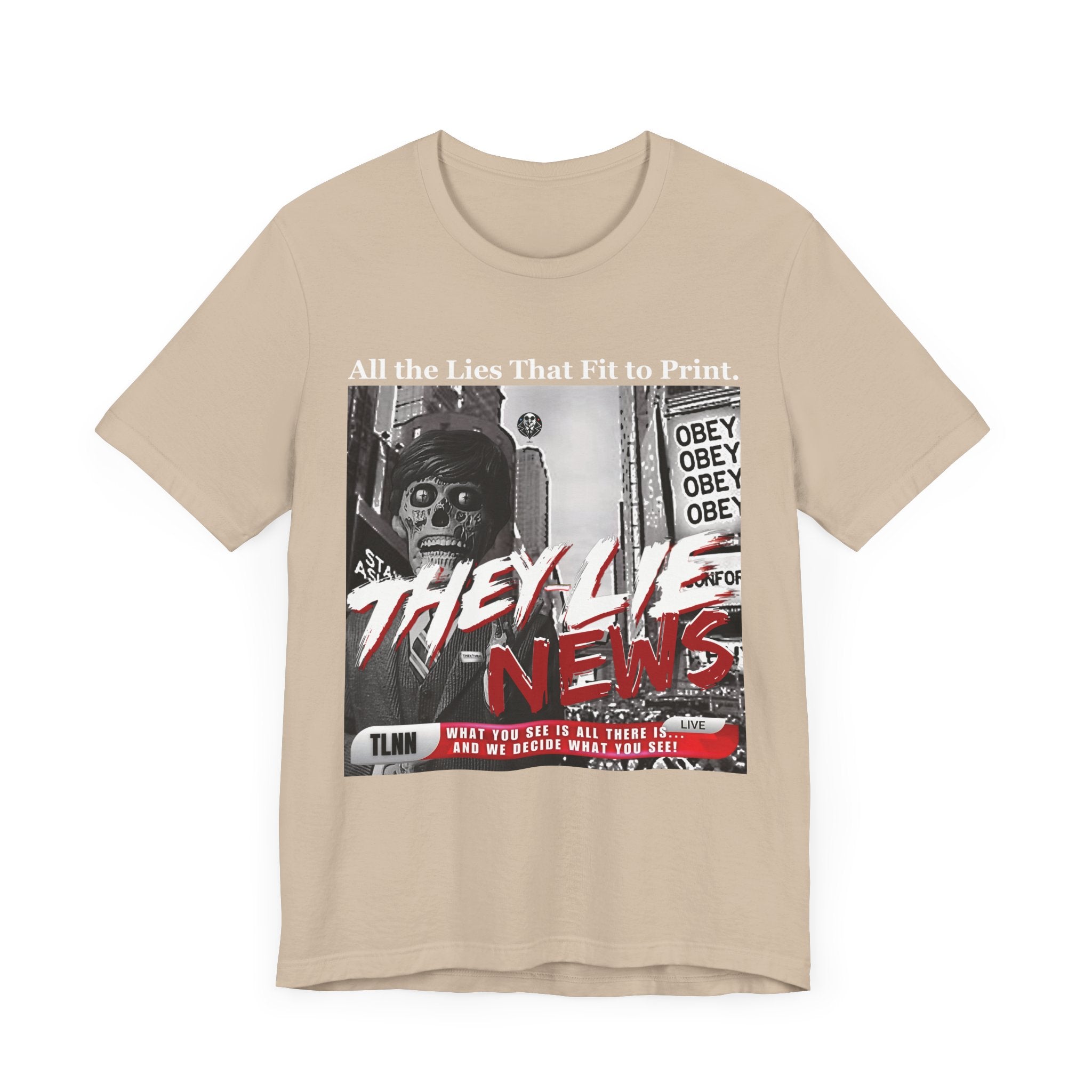 They Lie News Network 2.0 Jersey T-Shirt