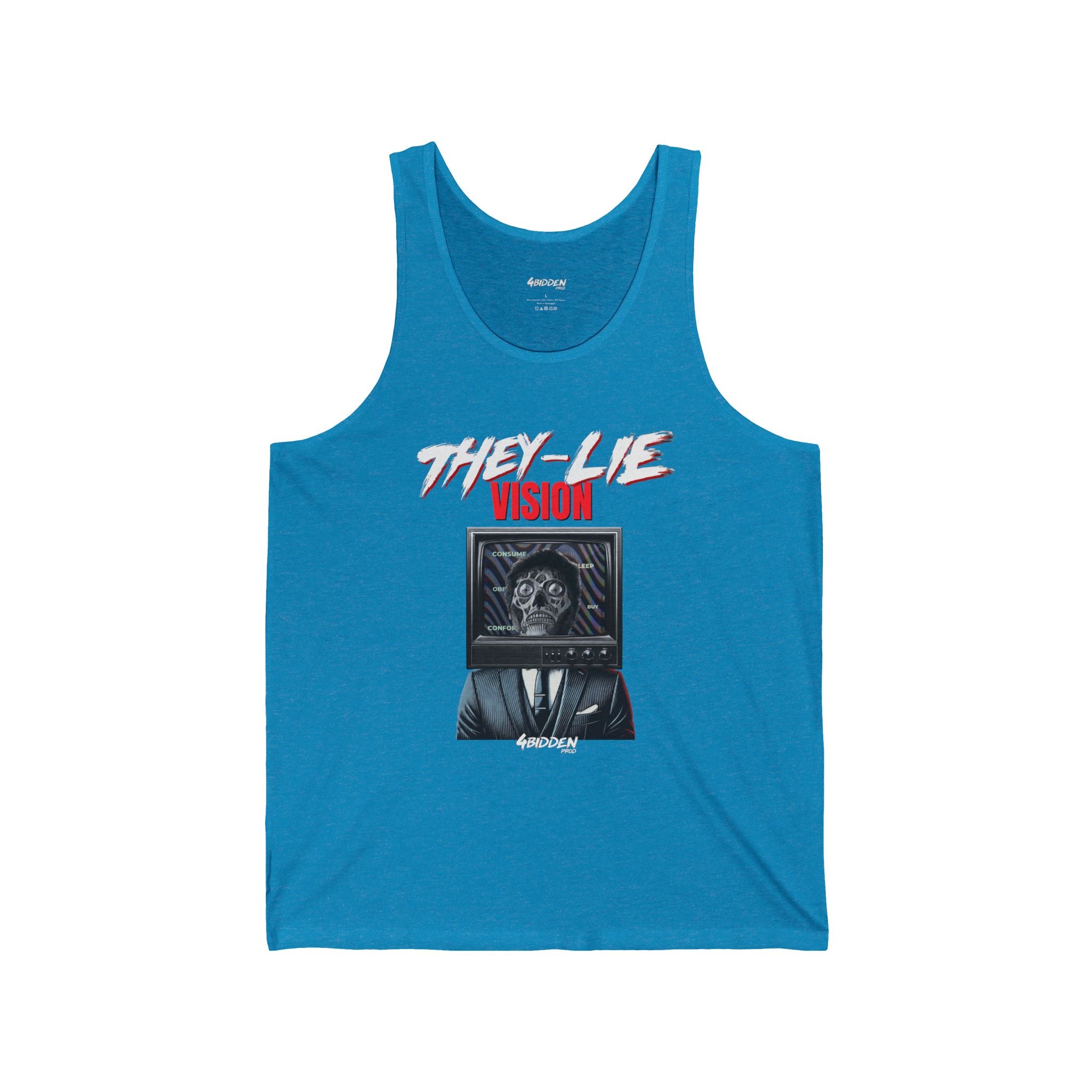 THEY-LIE-VISION Unisex Jersey Tank