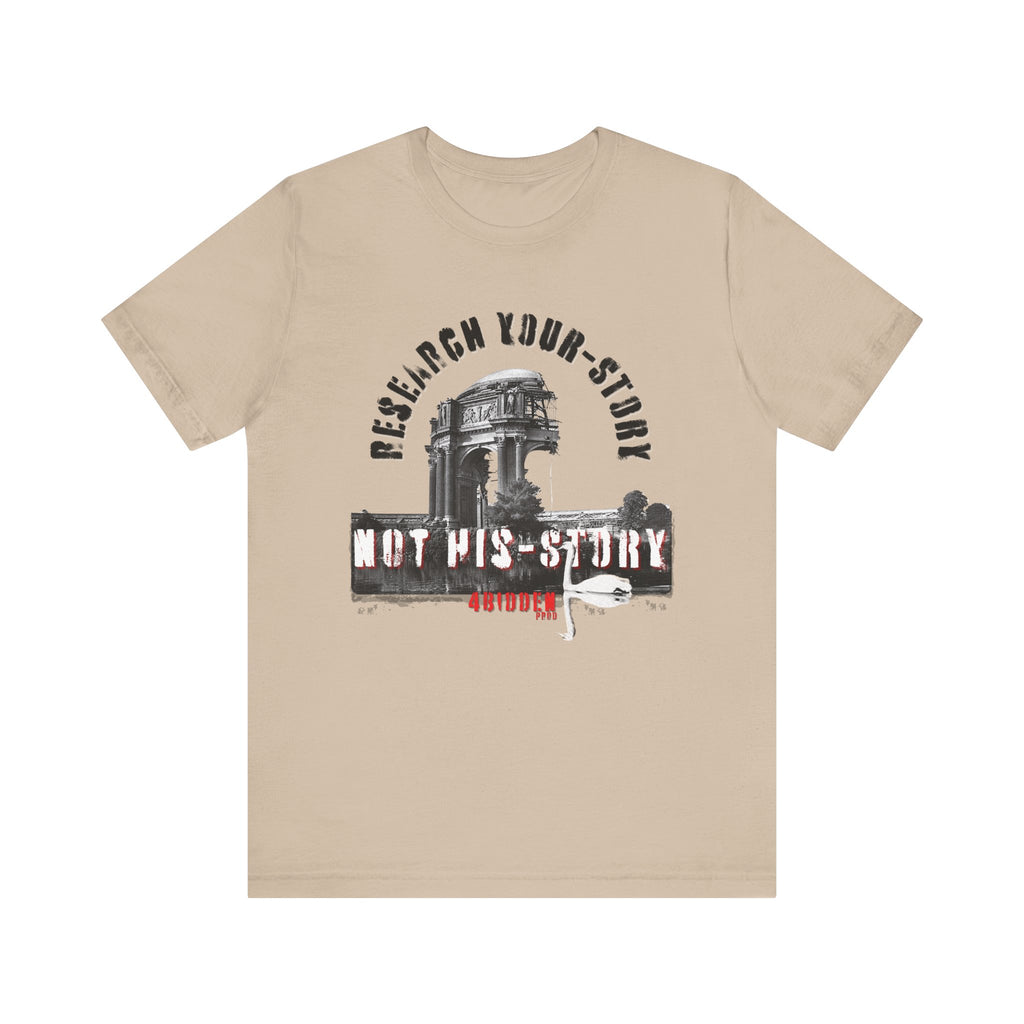 HIS-STORY Front Print Jersey T-Shirt