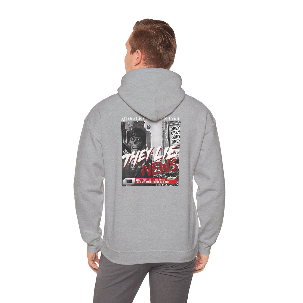 They Lie News Network 2.0 Heavy Blend Hoodie