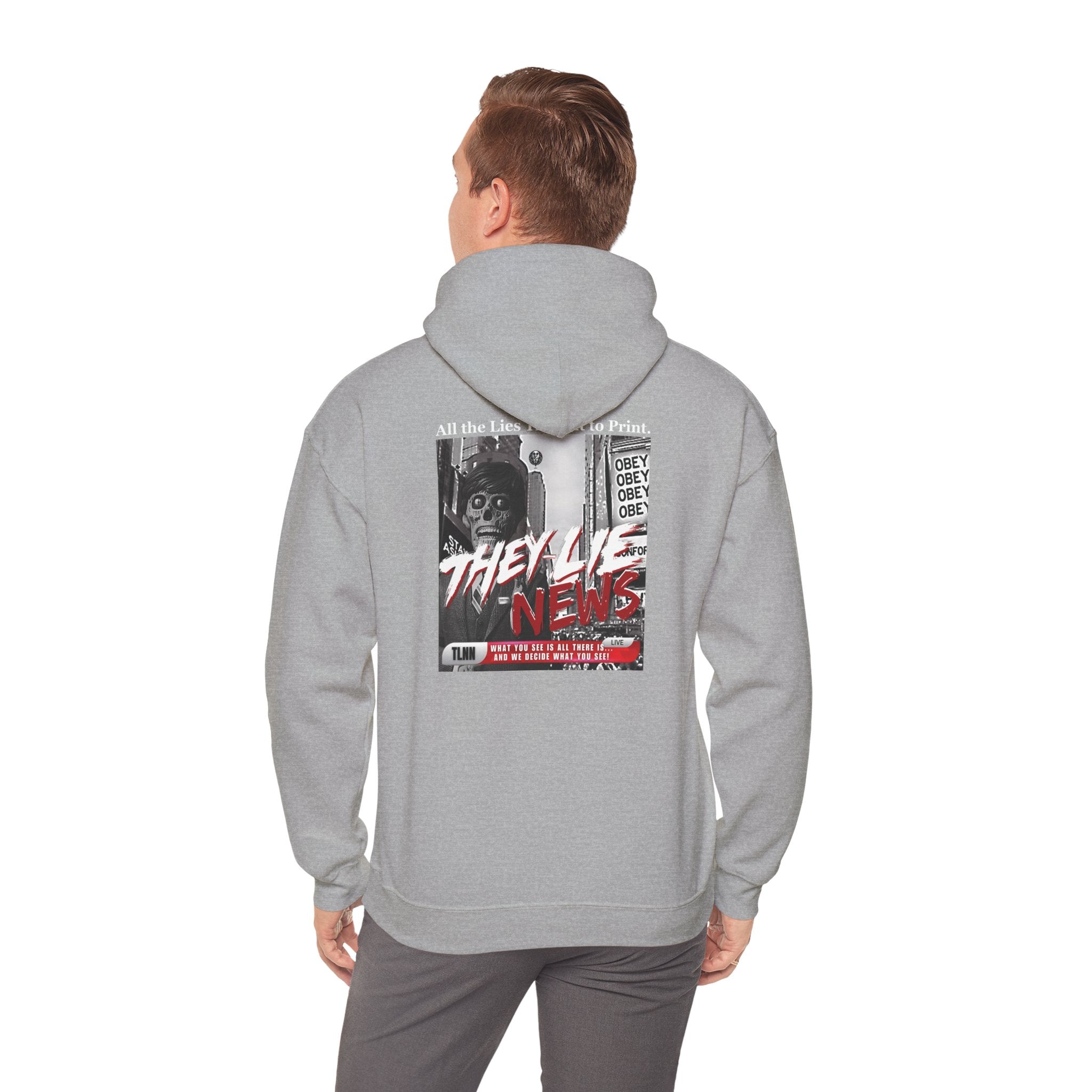They Lie News Network 2.0 Heavy Blend Hoodie