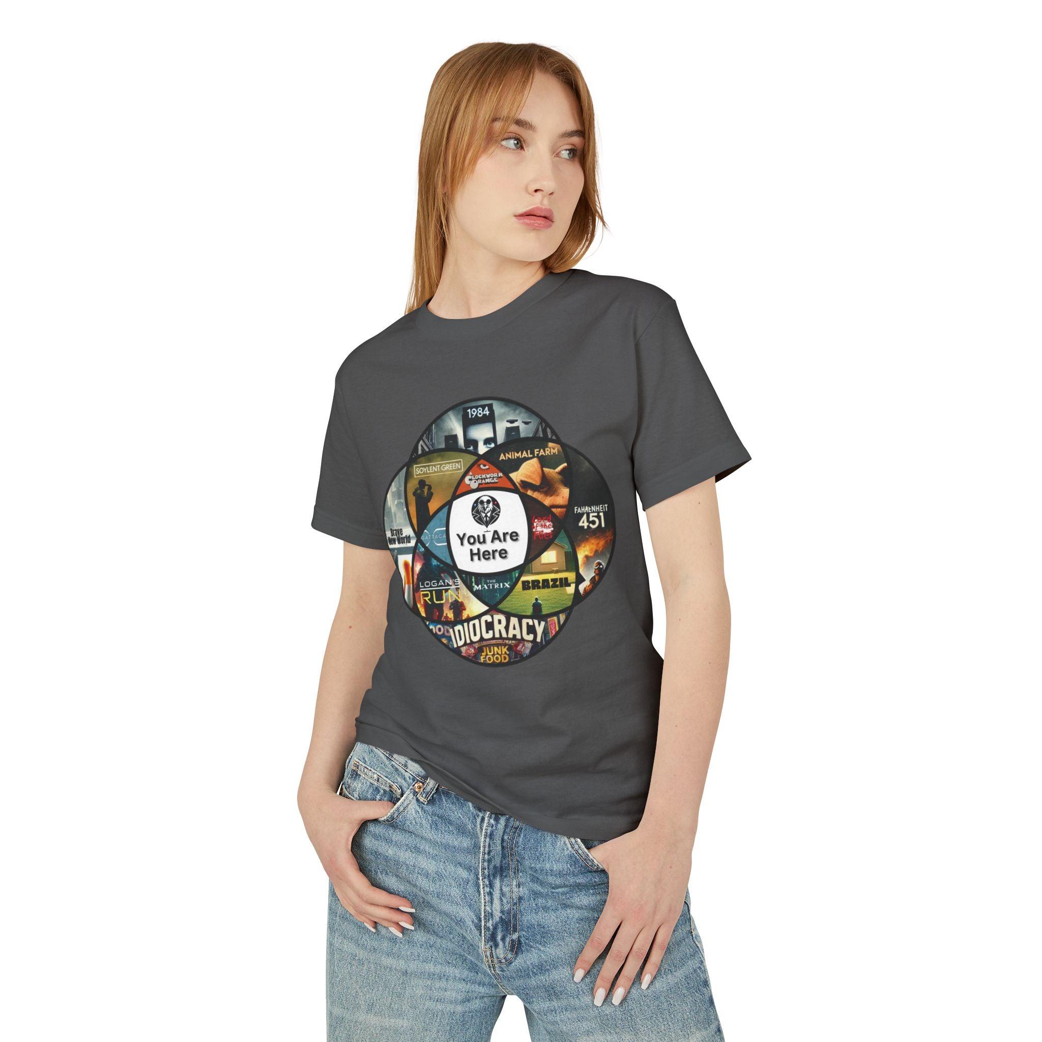 YOU ARE HERE Heavyweight Cotton T-Shirt