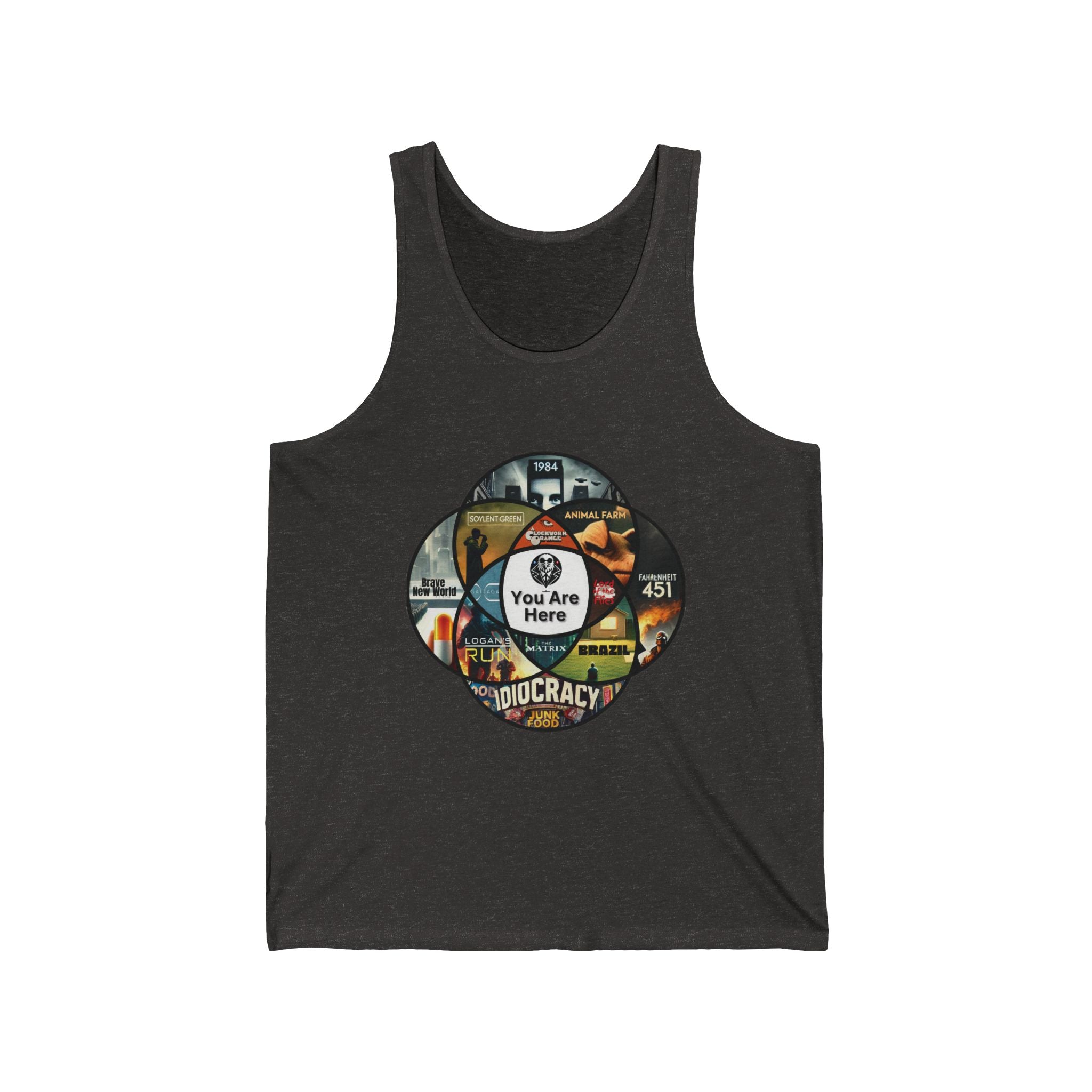 YOU ARE HERE Unisex Jersey Tank