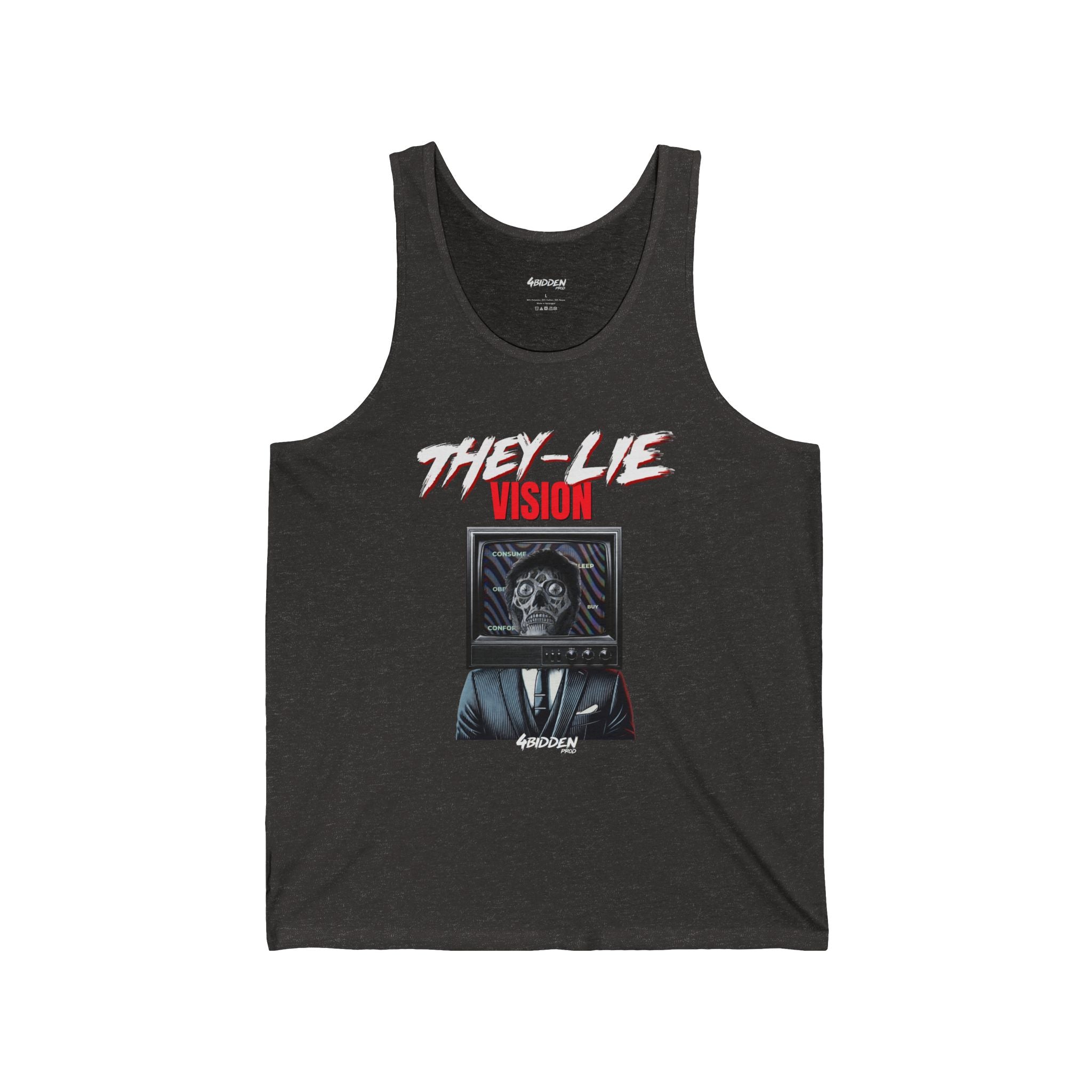 THEY-LIE-VISION Unisex Jersey Tank