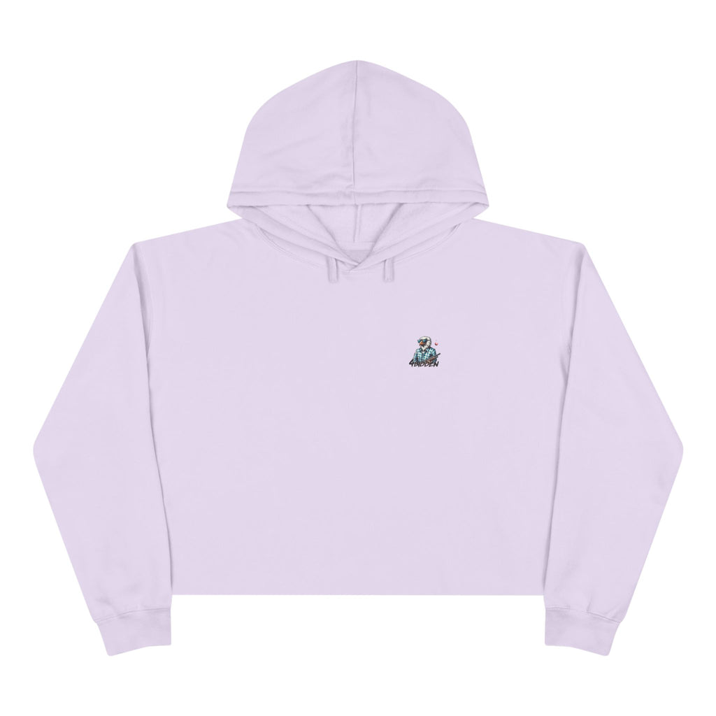 They Lie News Network Crop Hoodie