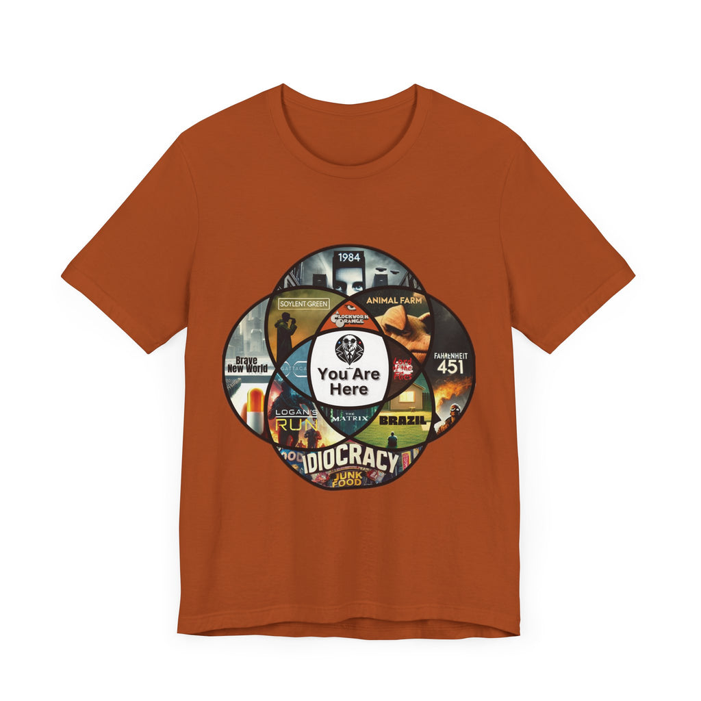 YOU ARE HERE Jersey T-Shirt