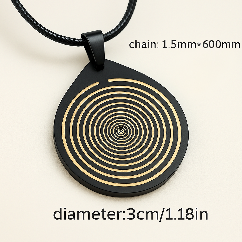 Lakhovsky MWO Pendant – Rotating EMF Shield Amulet