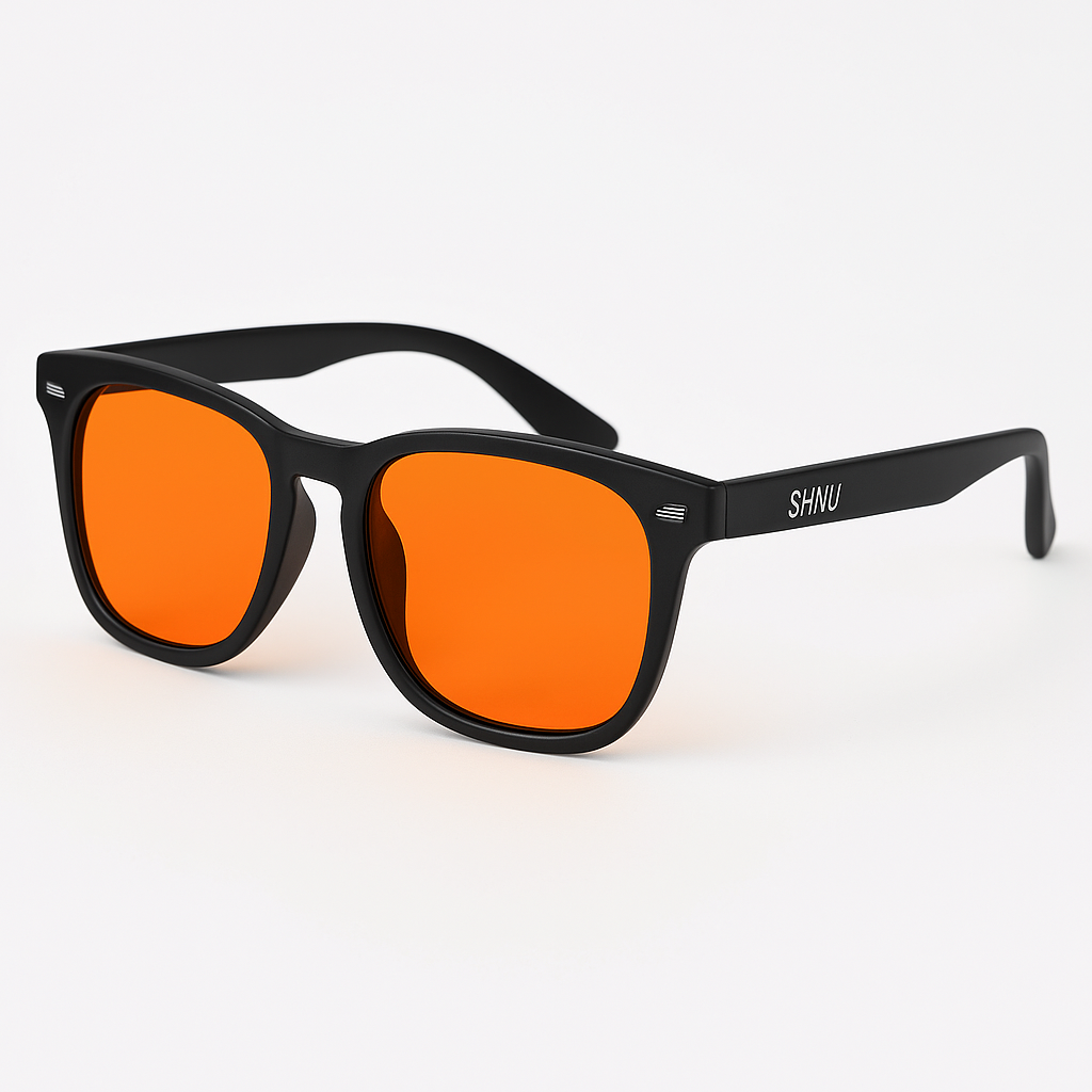 Blue Light Blocking Glasses – Red, Yellow & Orange Lens Options for Sleep, Focus & Night Driving | 100% Blue Light Shield
