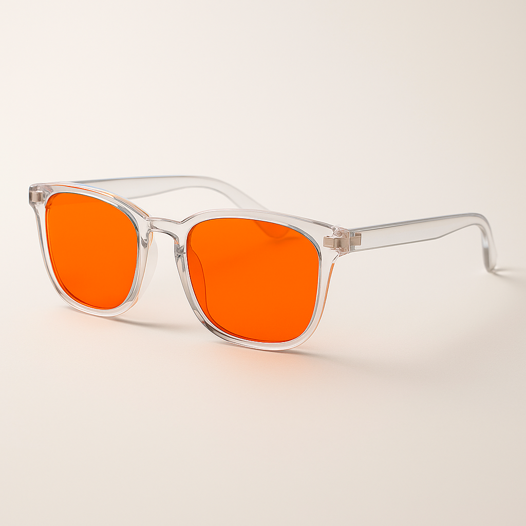 Blue Light Blocking Glasses – Red, Yellow & Orange Lens Options for Sleep, Focus & Night Driving | 100% Blue Light Shield